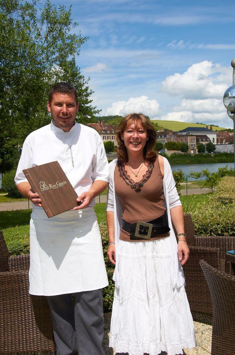 Hotel Restaurant Le Rive Gauche Joigny Exteriér fotografie